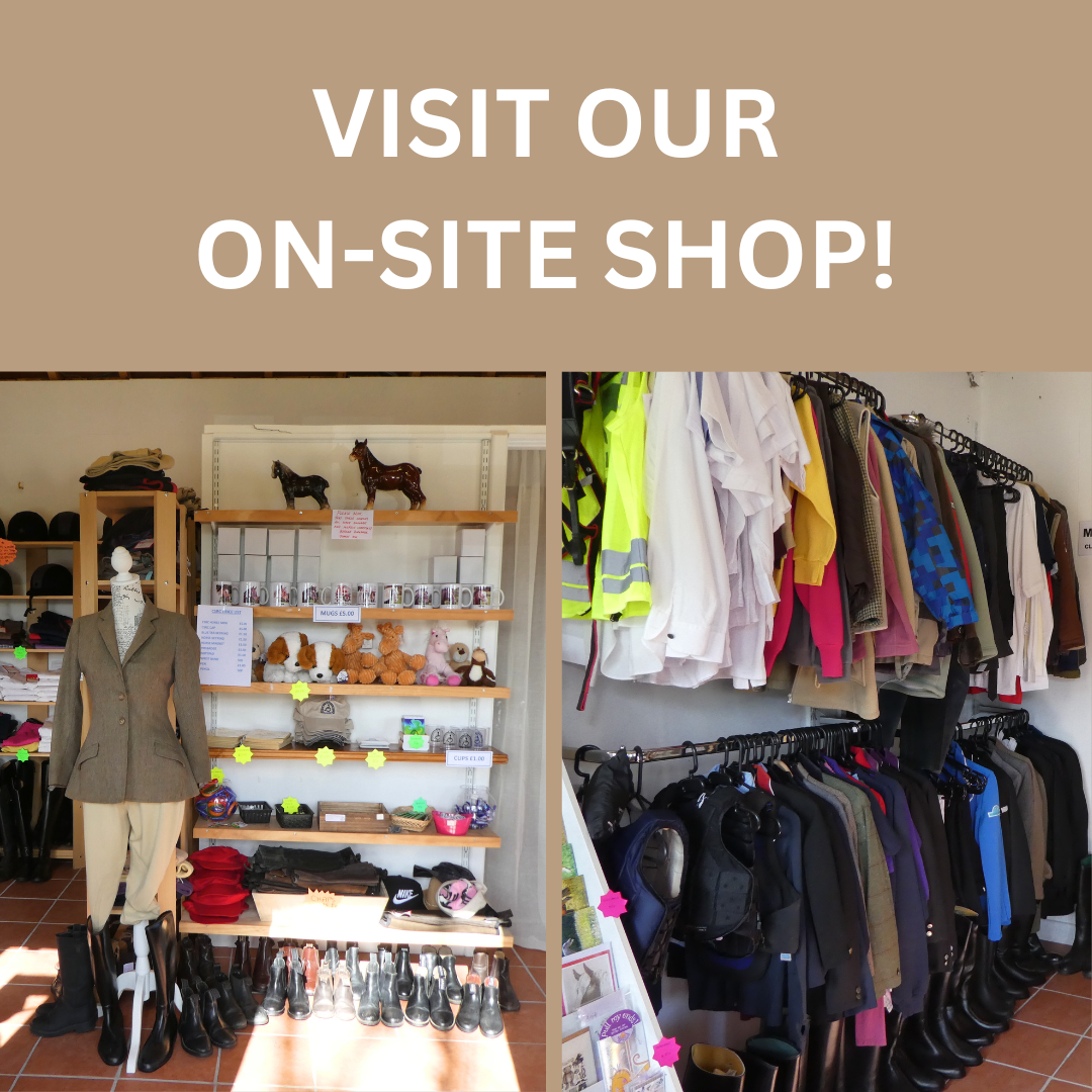 Our on-site shop has had a refresh, and is open for business!
